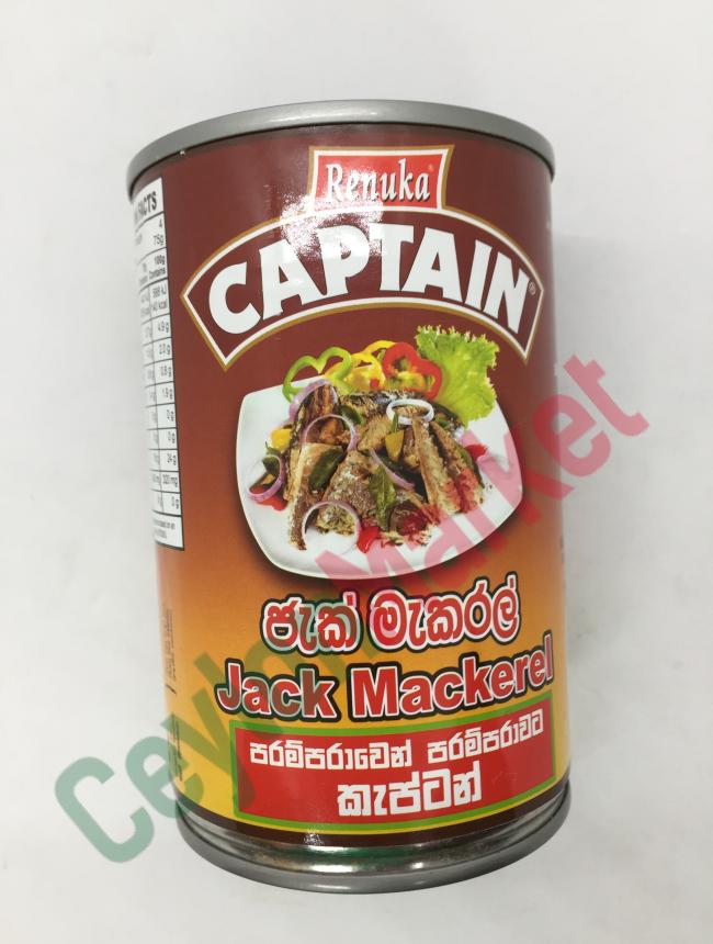 RENUKA CAPTAIN JACK MACKEREL 400G - Ceylon Products Online