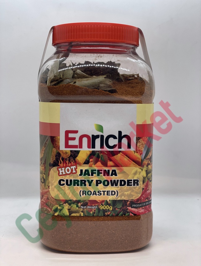 ENRICH JAFFNA CURRY POWDER HOT 900G Ceylon Products Online