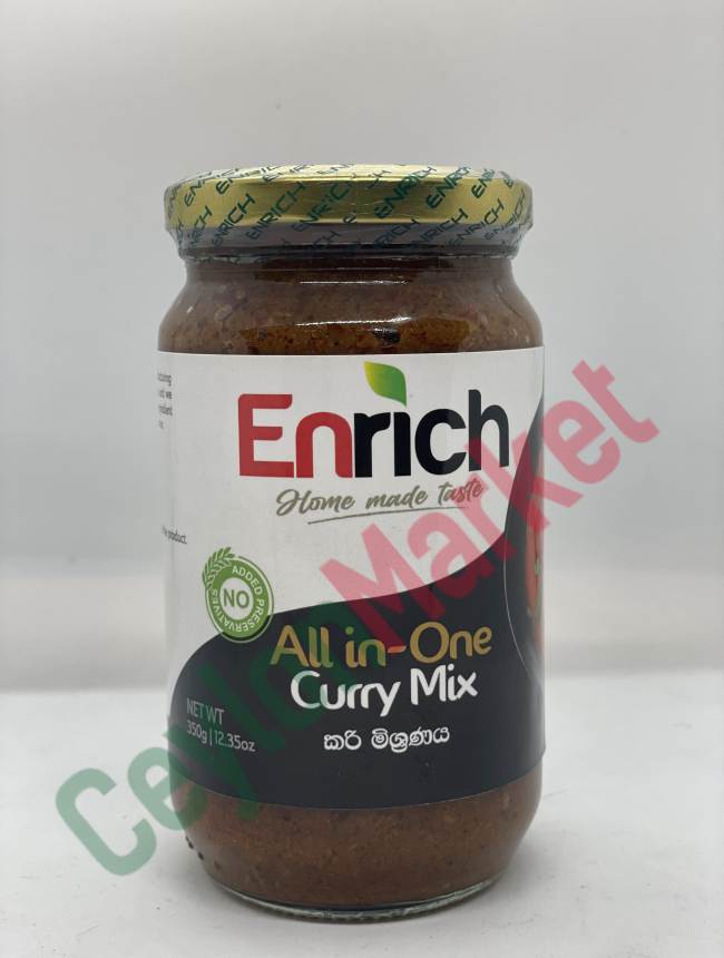 ENRICH ALL IN ONE CURRY MIX 350G - Ceylon Products Online