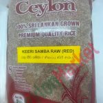 CEYLON KEERI SAMBA RAW RED RICE 5KG