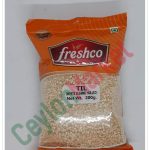 FRESHCO SESAME SEEDS WHITE TIL WHITE SESAME HULLED 200G