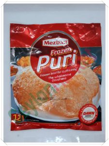 DAWN BREAD MEZBAN FROZEN PURI 12 PCS