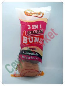 COMFY FOOD 3 IN 1 CREAM BUN 150G