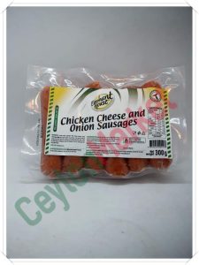 ELEPHANT HOUSE CHICKEN CHEESE AND ONION SAUSAGES 300G